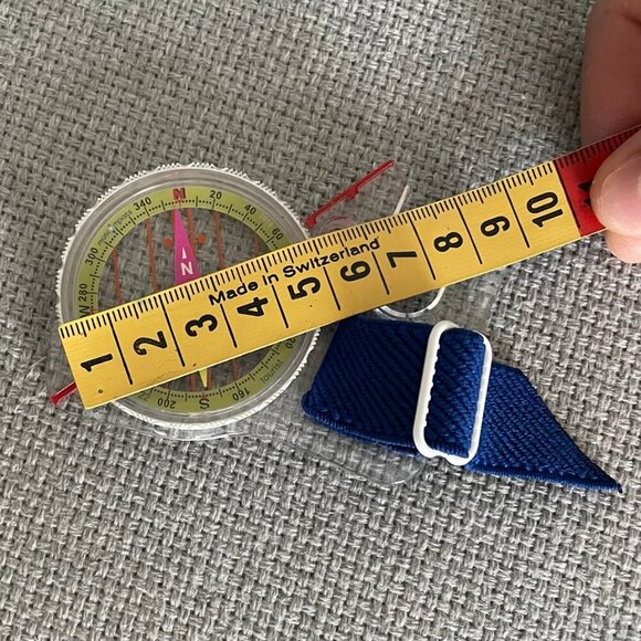 ORIENTEERING Compass Running Map Tourist Model 22 Finger Attachment 5' Diameter - Picture 8 of 10